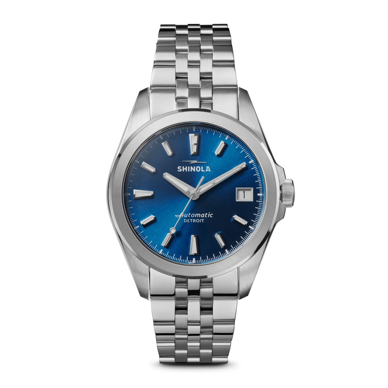 Shinola S0120315250-1-DayLtBlu-36-CHE 36 mm kol saati