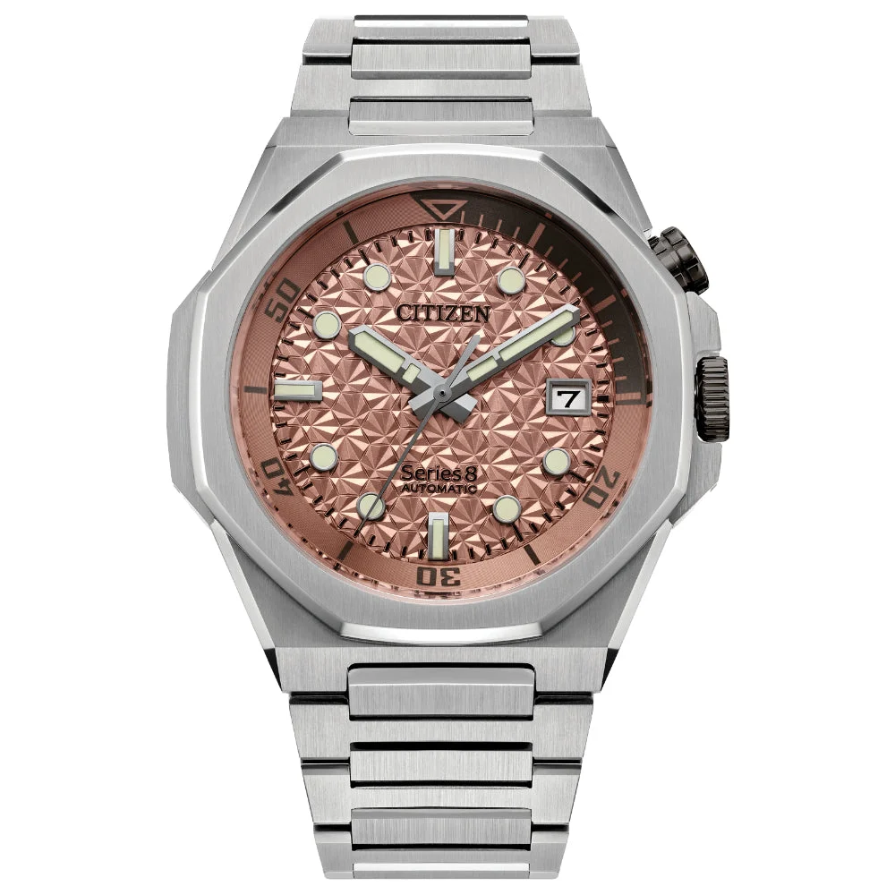Citizen Series 8 NB6066-51W 43 mm kol saati
