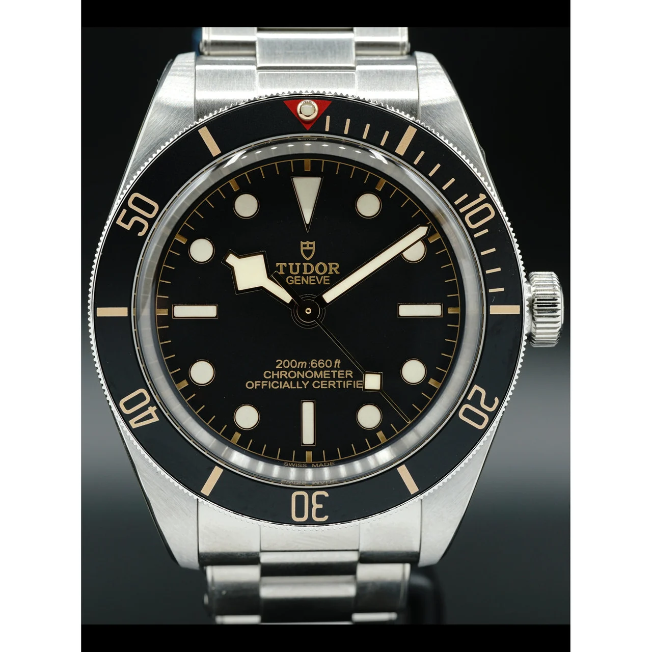 Tudor Black on Bracelet 79030N 210000025604 39 mm kol saati