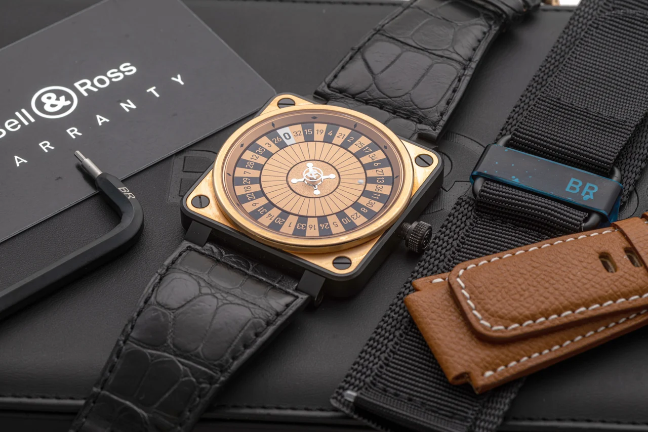 Bell & Ross BELL & ROSS, REF. BR01 92-SR-CA, CASINO, STEEL kol saati