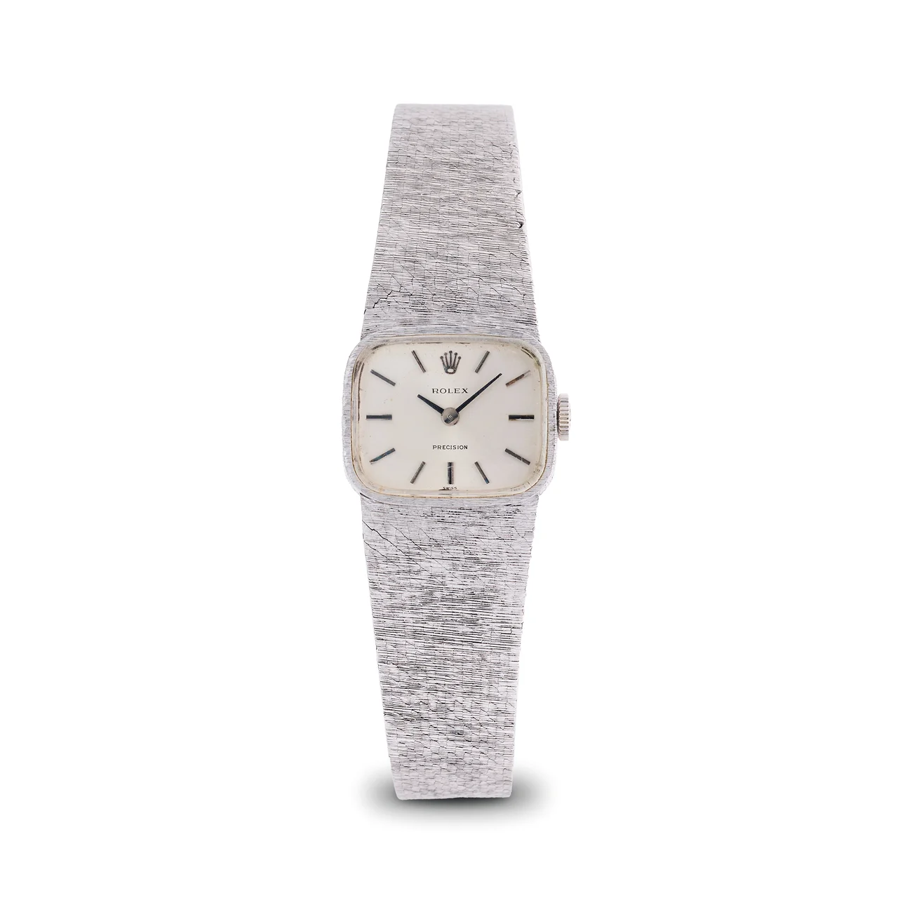 Rolex ROLEX, REF. 2651, PRECISION, VINTAGE LADY'S WRISTWATCH, 18K WHITE GOLD kol saati