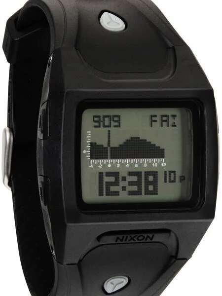 Nixon Lodown Dual Time-Telling and Tide-Telling Watch with Chronograph #A530-867 kol saati