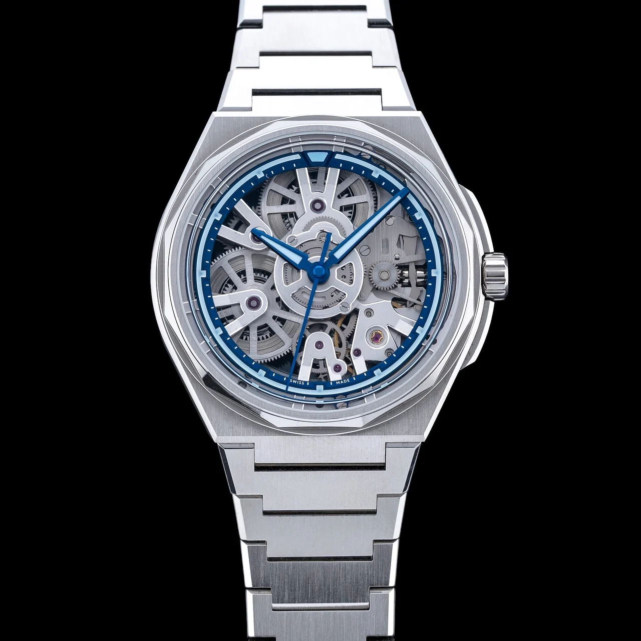 Christopher Ward The Twelve C12 Blue Dial, Steel, Special Edition 210009N43718 41 mm kol saati