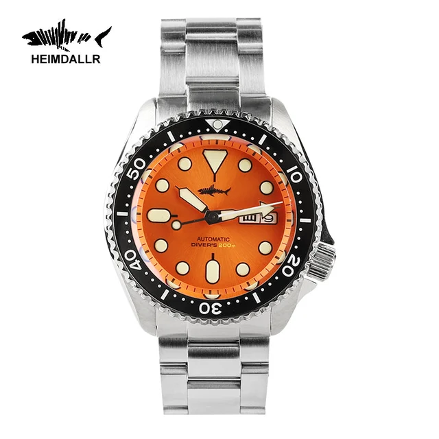 Heimdallr Day/Date Mechanical Watch 欧-二手代发-Nancy-TF-0216 kol saati