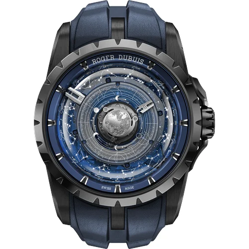 Roger Dubuis Excalibur Orbis in Machina Moonlight RDDBEX1221 45 mm kol saati