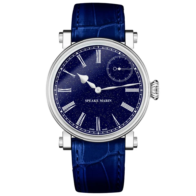 Speake-Marin Speake Marin Resilience Midnight Titanium 38mm 413802610 kol saati