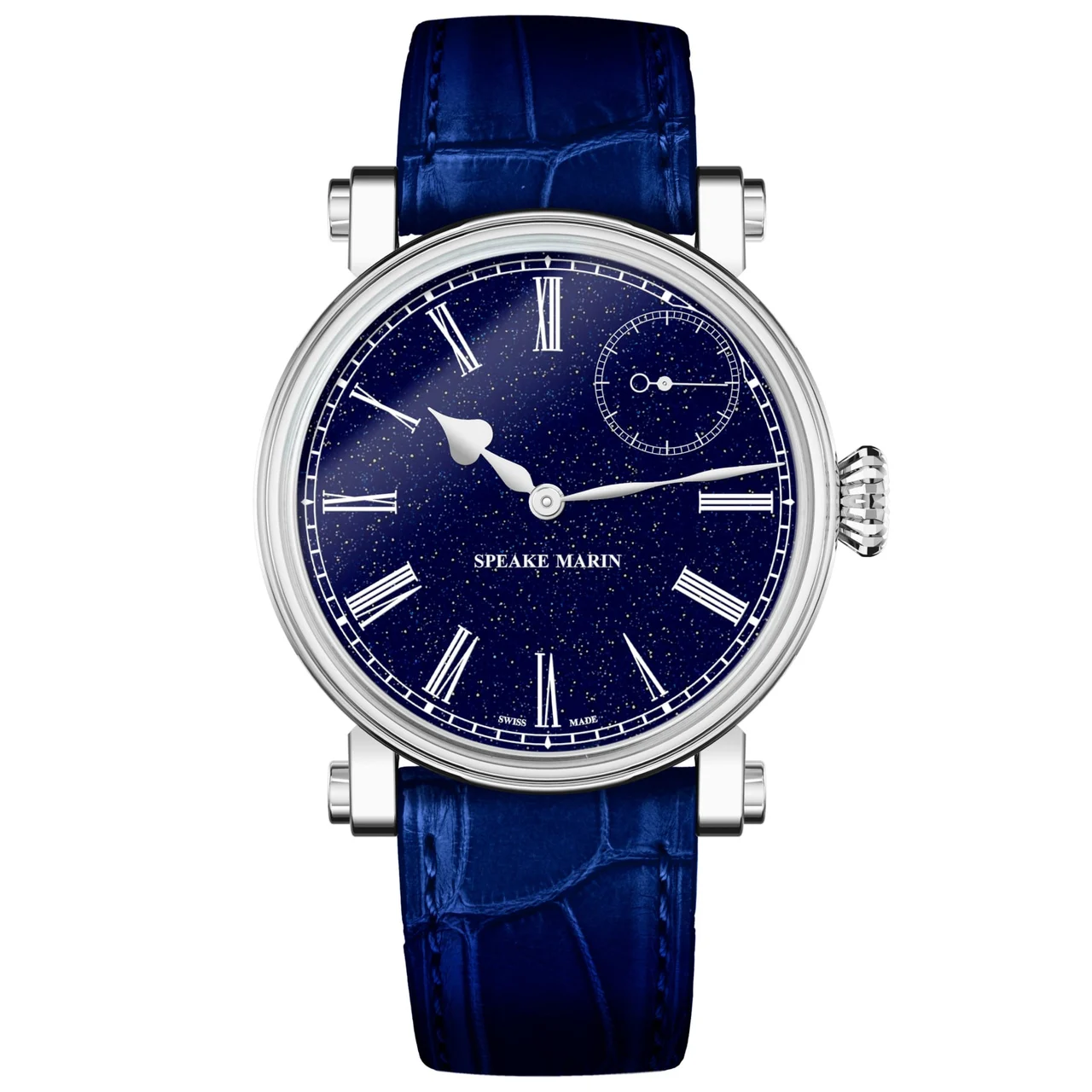 Speake-Marin Speake Marin Resilience Midnight Titanium 38mm 413802610 38 mm kol saati