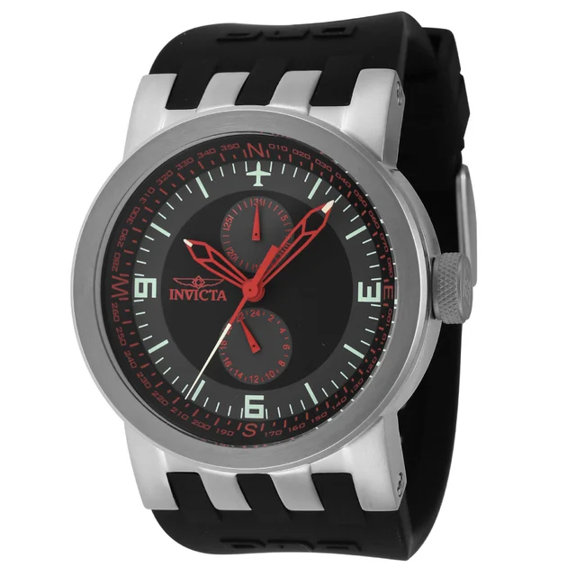 Invicta DNA Watch - 46mm, Black (44224) kol saati