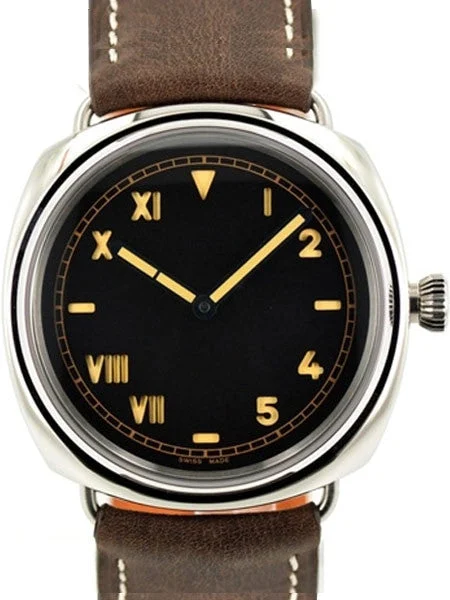 Dievas Vintage California Swiss Made Unitas 6497 Hand Wind Mechanical Watch Vintage-CA 47 mm kol saati