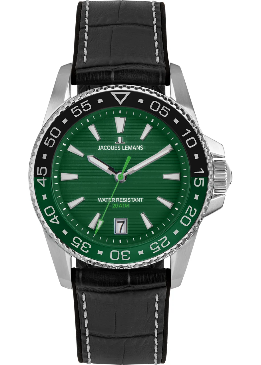 Jacques Lemans Liverpool Diver 1-2205C 41 mm kol saati
