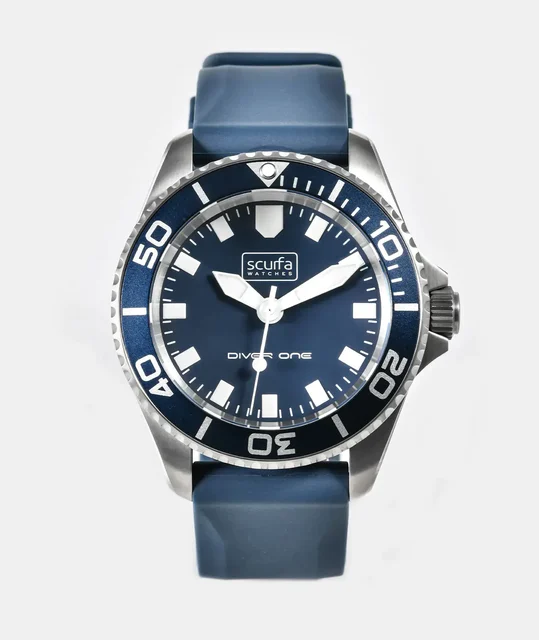 Scurfawatches D1-500-ND-TITANIUM-BLUE-24 kol saati