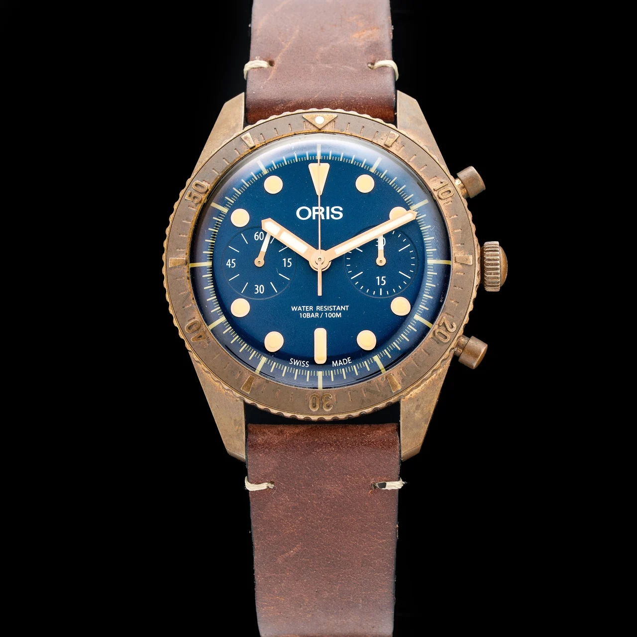 Oris Carl Brashear 01 771 7744 3185 210009N34596 43 mm kol saati
