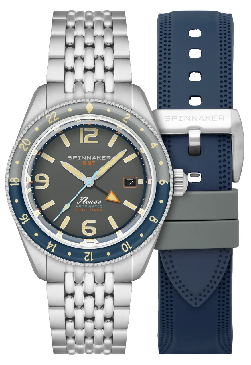 Spinnaker Fleuss SPI198 44 mm kol saati