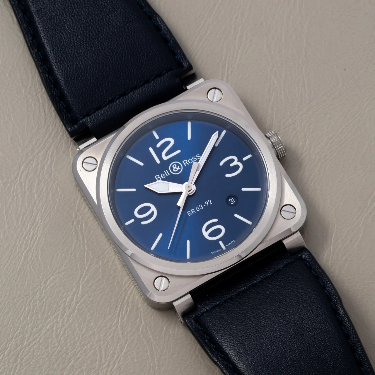 Bell & Ross Bell & Ross Br 03 40992608 42 mm kol saati