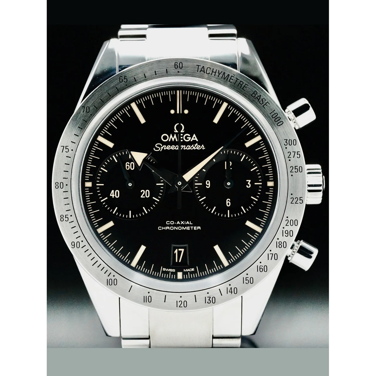 OMEGA Speedmaster 57 Co-Axial Chronograph 210000078513 41.5 mm kol saati