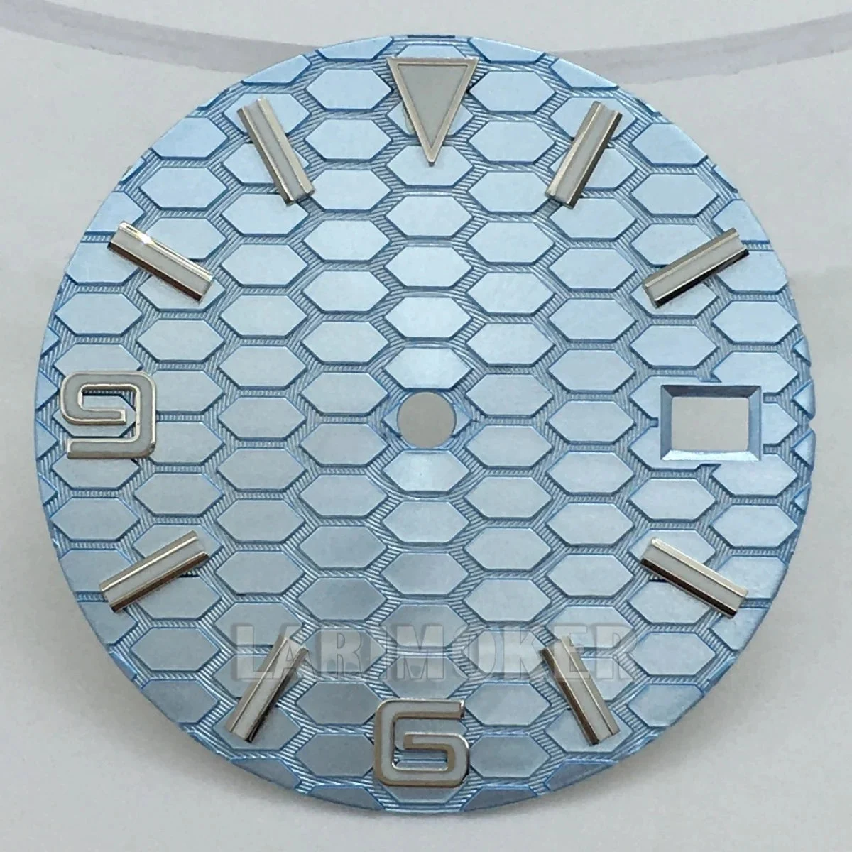 eprolo honeycomb texture watch dial is 29mm green luminous suitable for replacing parts of NH35 and NH36 movements 309B99D74F4545E2817E96BCCDF7EBAC 29 mm kol saati