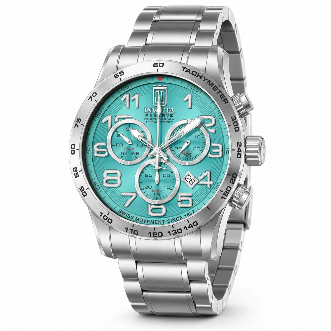 Invicta Vantore Swiss Ronda Z60 Caliber Watch - 48mm, Steel (51260) 48 mm kol saati
