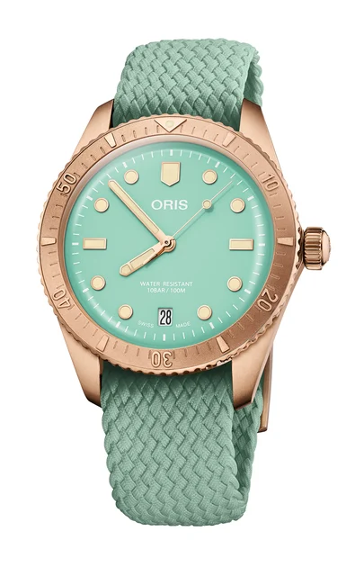 Oris Divers Sixty-Five Cotton Candy 01 733 7771 3157-07 3 19 03BRS kol saati