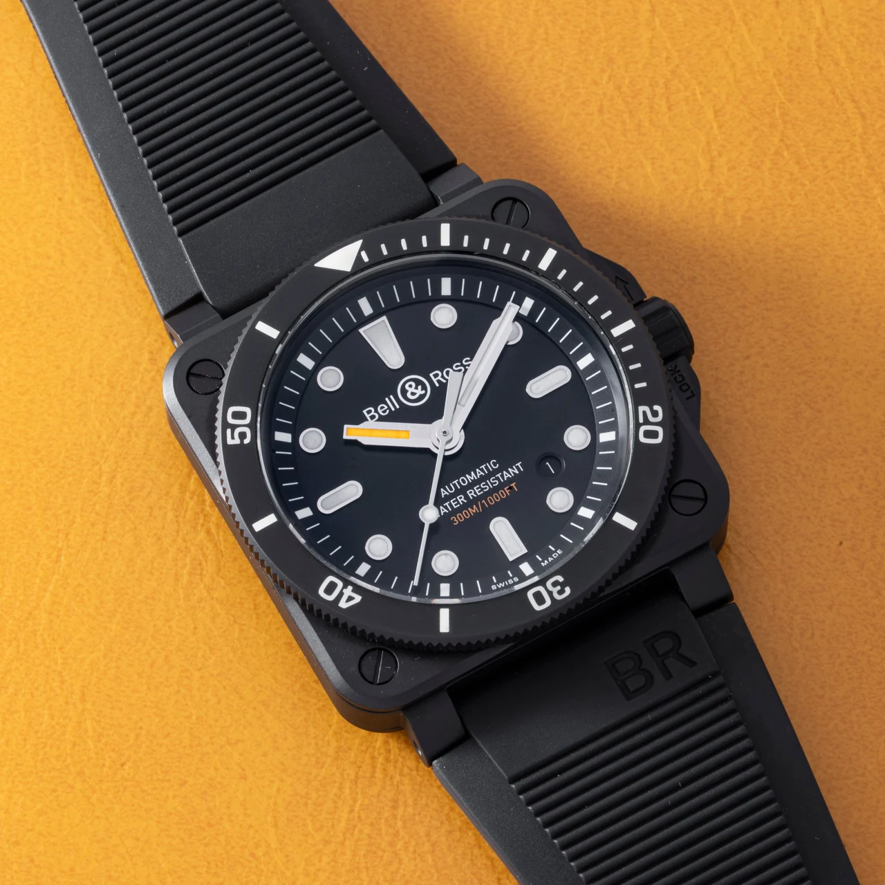 Bell & Ross Bell & Ross Br 03 40992589 42 mm kol saati