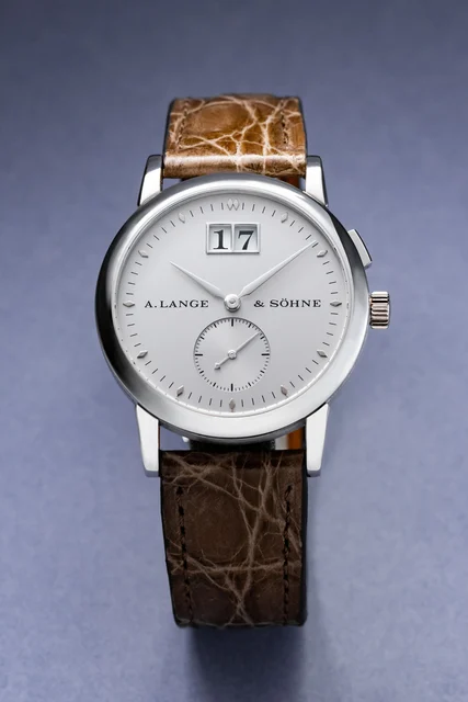 A. Lange & Sohne Lange & Söhne Saxonia ‘Big Date’ Ref. 105.025 platinum A. Lange & Söhne S