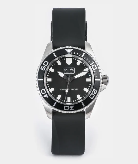 Scurfawatches Black D1-500 ND713 BLACK kol saati