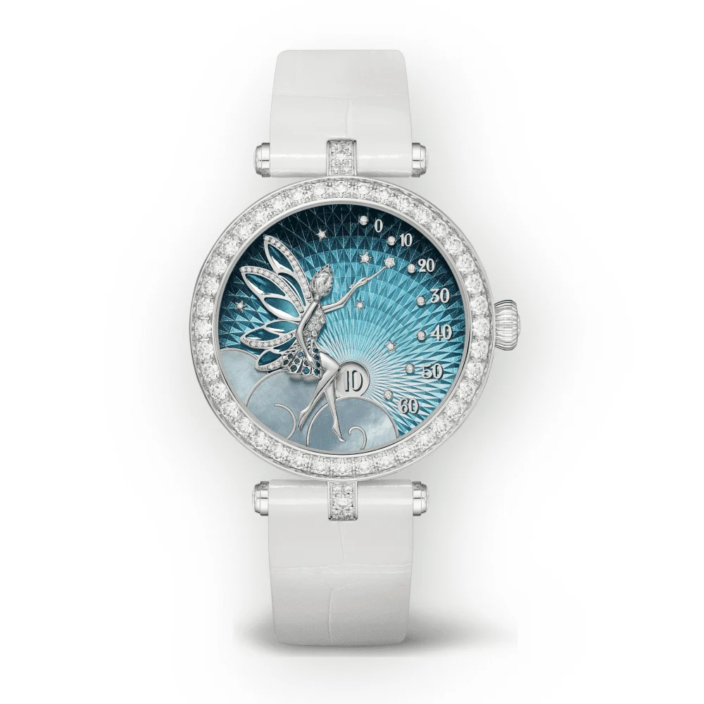 Van Cleef & Arpels Poetic Complications Collection Pre-Owned Van Cleef & Arpels Poetic Complications Collection 33 mm kol saati