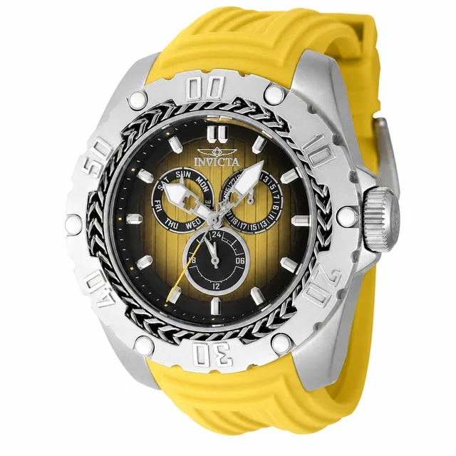 Invicta Explorer Orvantis Watch - 51.5mm, Yellow (48023) kol saati