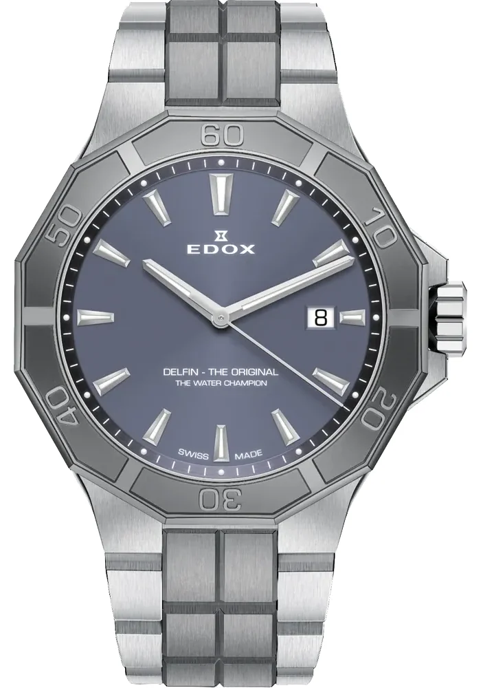 EDOX Delfin ED532 43 mm kol saati