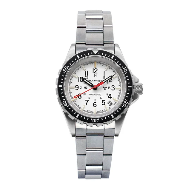Marathon Swiss Made, (Medium) GSAR Automatic Military Divers Watch with Sapphire Crystal #