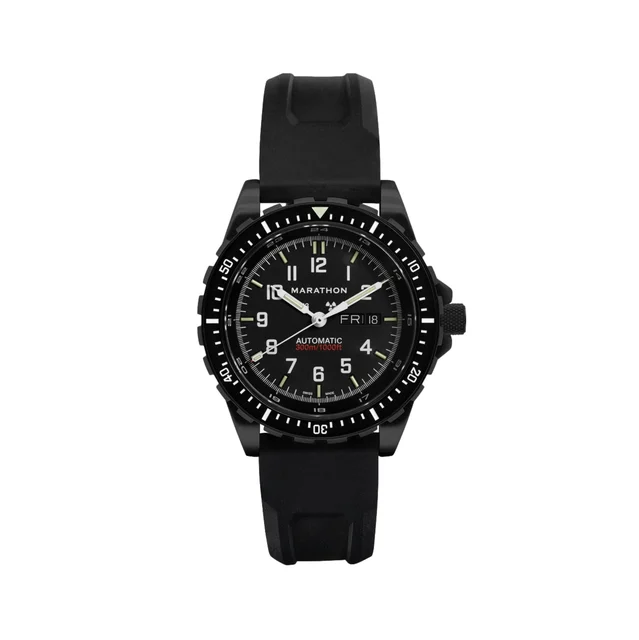 Marathon JDD® Standard-Issue Diver's Automatic Type II 46mm - Anthracite on Rubber Strap W