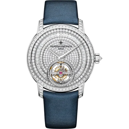 Vacheron Constantin Traditionnelle tourbillon jewellery 6025T/000G-B635 kol saati