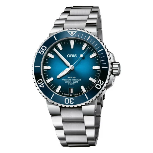 Oris Aquis 4007763413507824P 44 mm kol saati