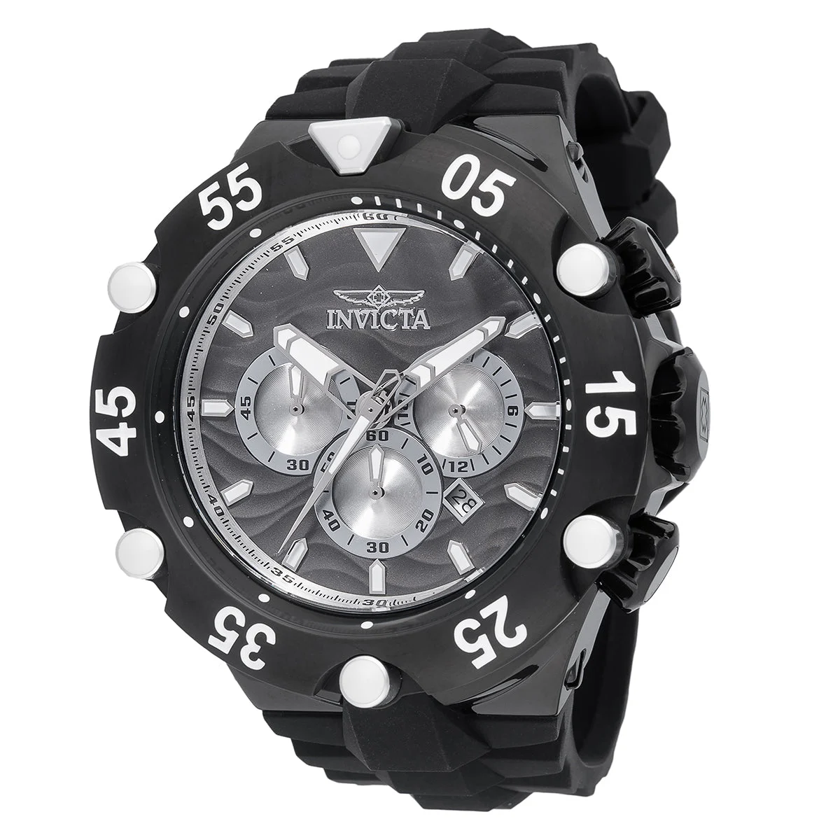 Invicta Subaqua Vortide Watch - 54mm. Black (48547) kol saati