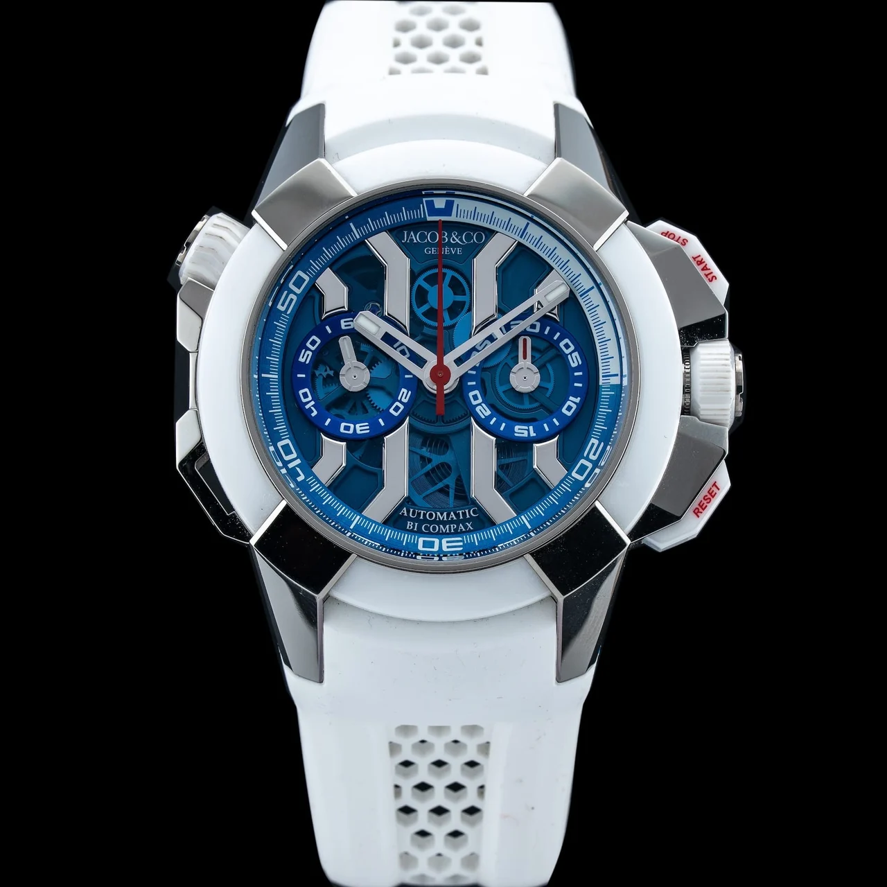 Jacob & Co. Jacob & Co. EC313.20.AD.AA.A Epic X Chrono 47mm Titanium POC210009N32710 47 mm kol saati