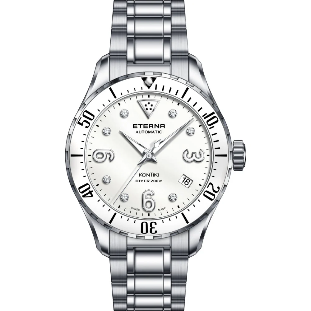 Eterna Kontiki 1280.41.66.1733 38 mm kol saati