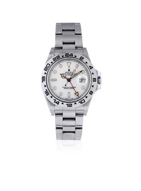Rolex Explorer Ii, Ivory Coloured Rail Dial 16550 kol saati