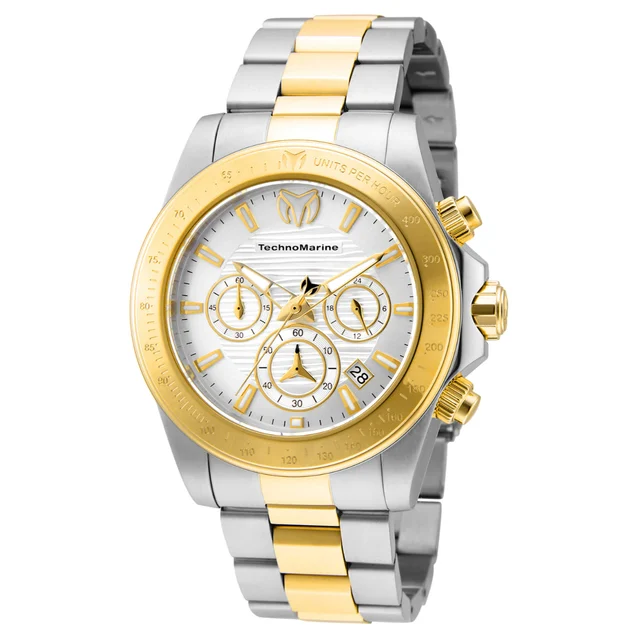 Invicta TechnoMarine Manta Ray Watch - 42mm, Steel, Gold (TM-219002) kol saati