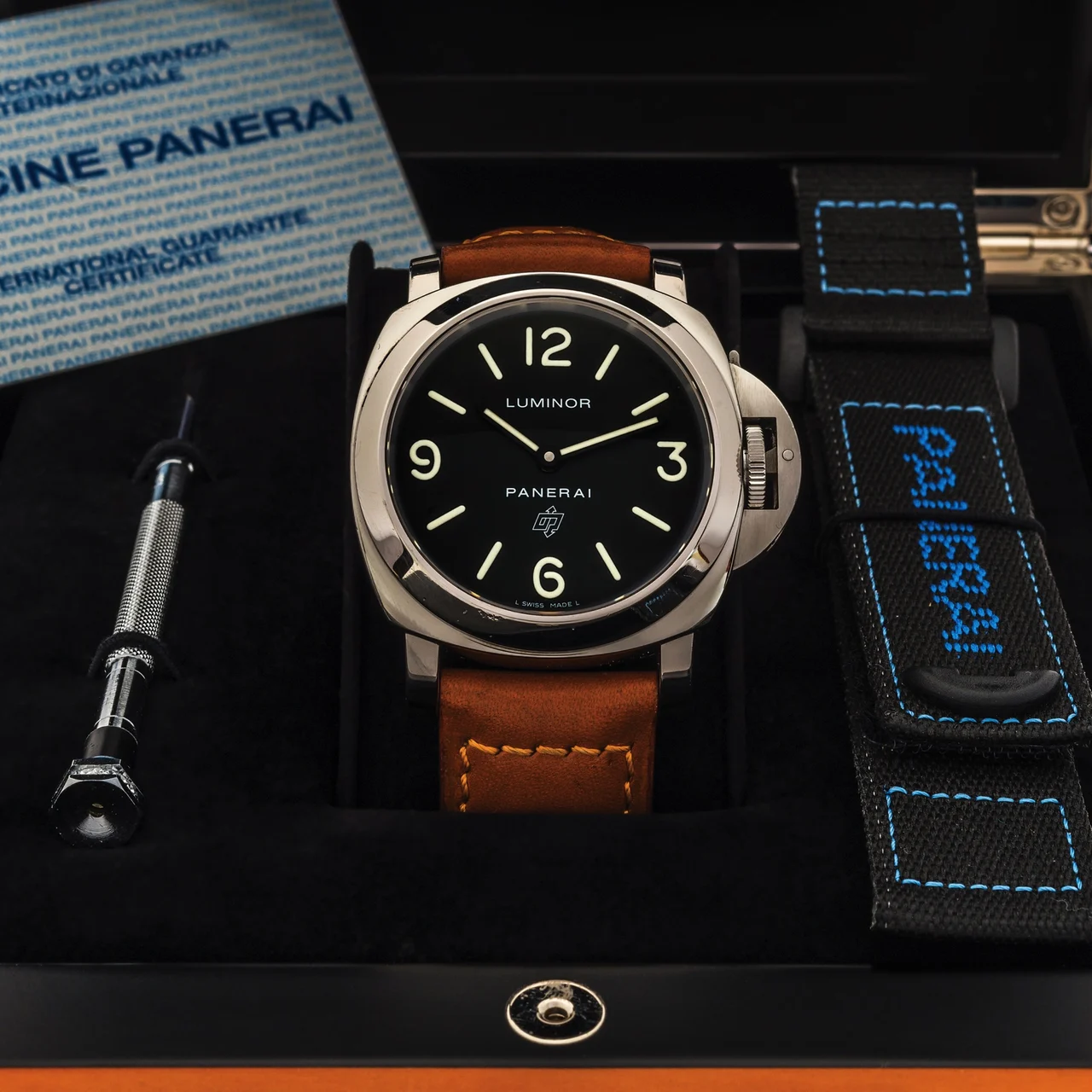 Panerai Pam 0 Steel OP 6616 kol saati