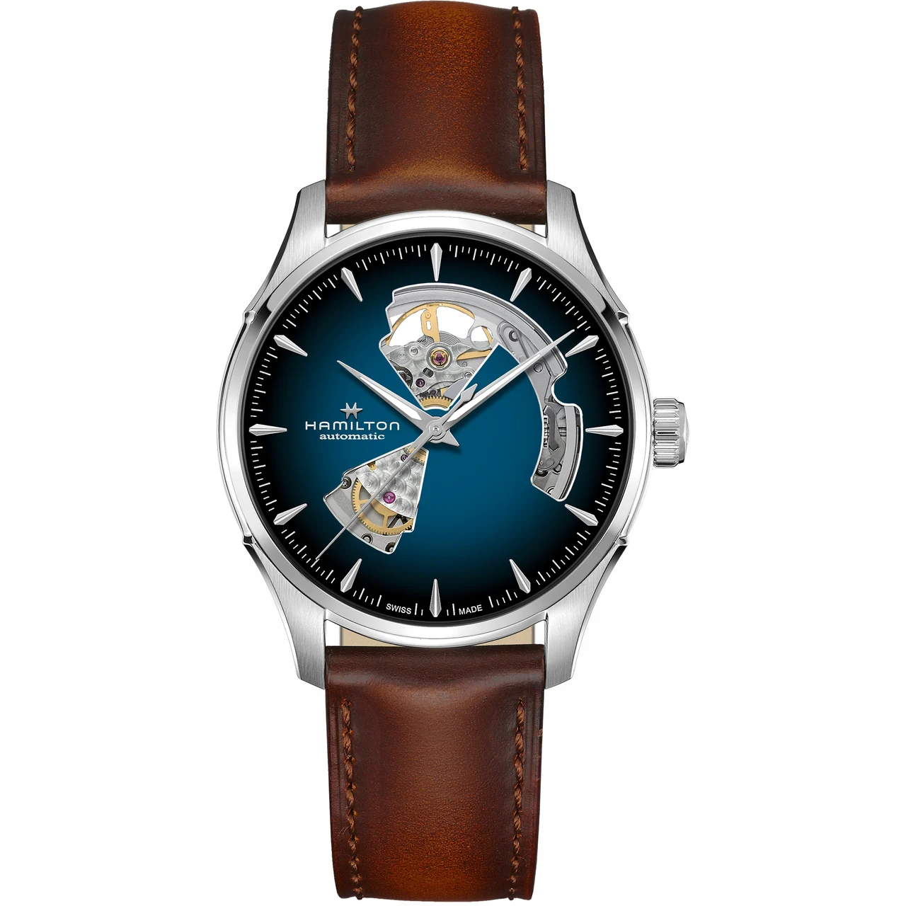 Hamilton Jazzmaster Open Heart Auto H32675540 40 mm kol saati