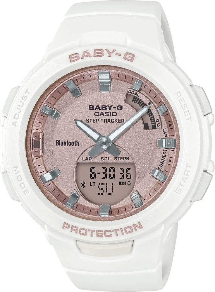 Casio Baby-g G-squad BSA-B100MF-7ADR 41.4 mm kol saati
