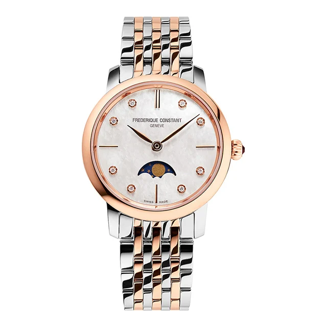 Frederique Constant Moonphase FC-206MPWD1S2B kol saati