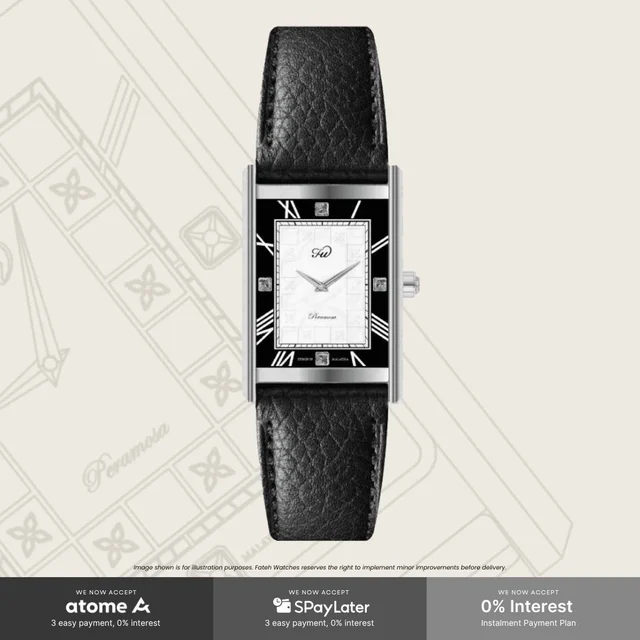 Fatehwatches Peramosa Noir Black kol saati