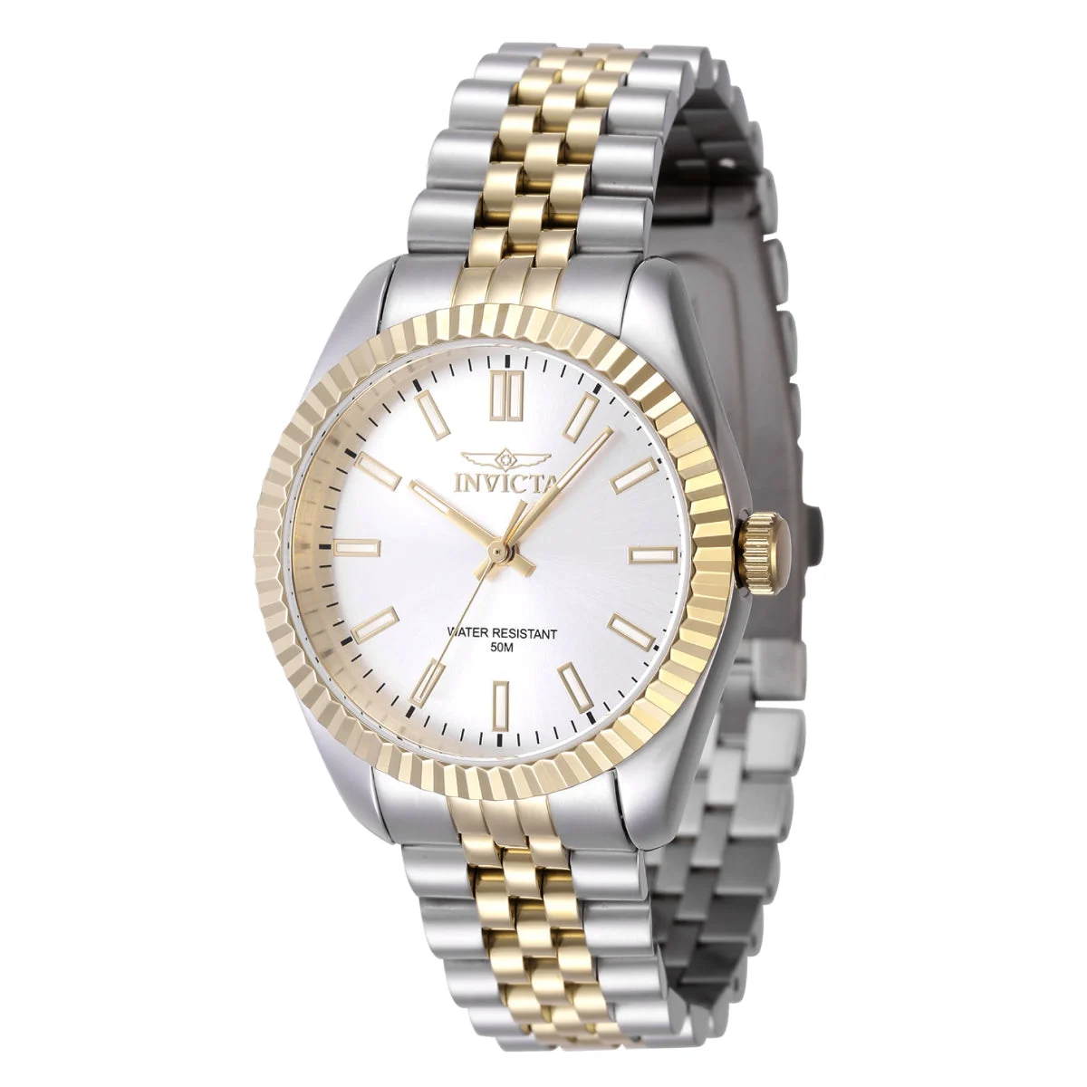 Invicta Specialty Oxford Watch - 36mm. Gold, Steel (ZG-47500) 36 mm kol saati