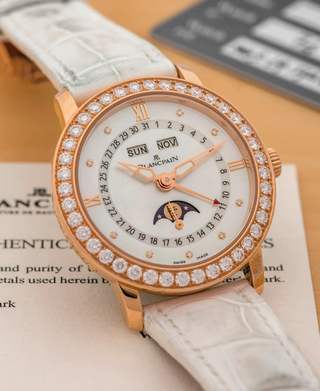Blancpain BLANCPAIN REF. 3663 QUANTIEME kol saati
