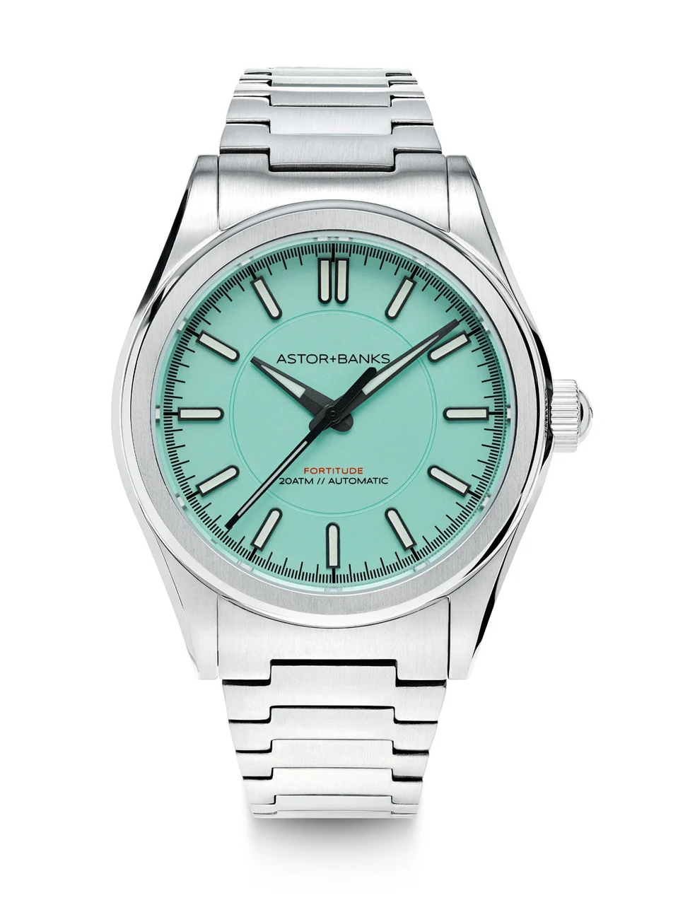 Astor+Banks Fortitude Lite Mint Green 39 mm kol saati