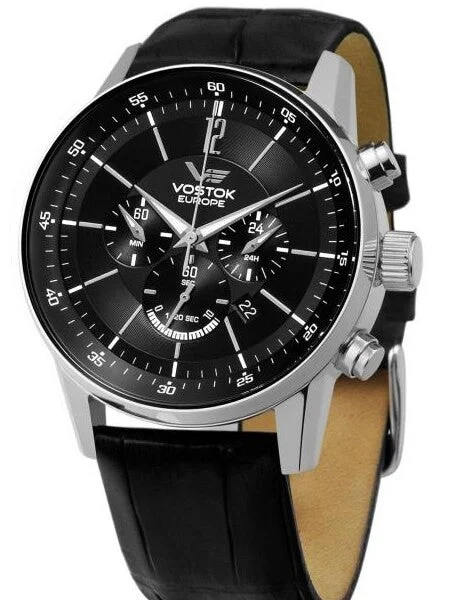 Vostok Europe Vostok-Europe Gaz-Limo Quartz Chronograph with 24-Hour Sub-Dial Vostok-Europ