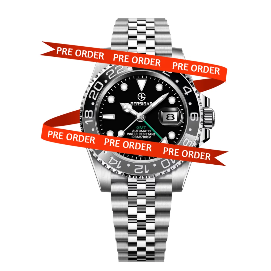 Bersigar Watches Luxaura BG1662BLKGRJUB-3 40 mm kol saati