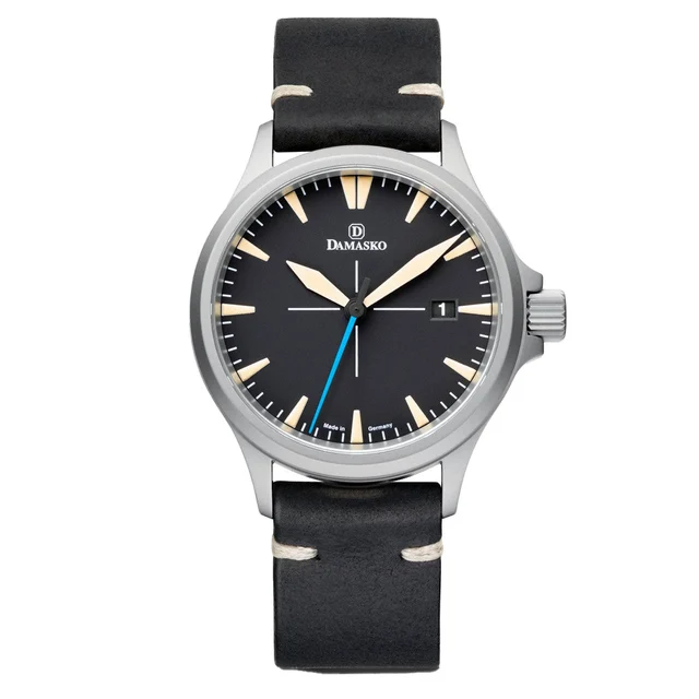Damasko Vintage Inspired Submarine Steel Automatic Watch with Date #DK22 kol saati