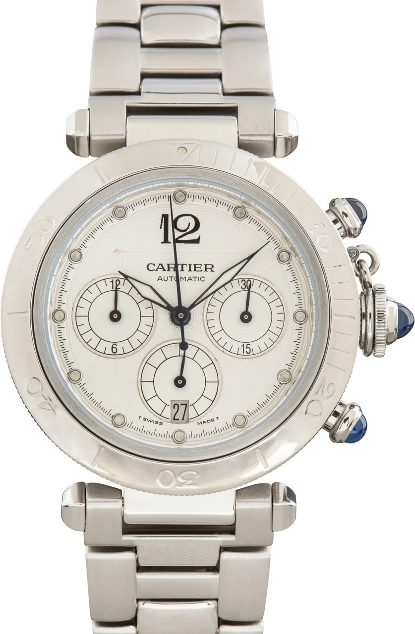 Cartier Pasha de Plongeur Ref W3103055 Stainless Steel kol saati