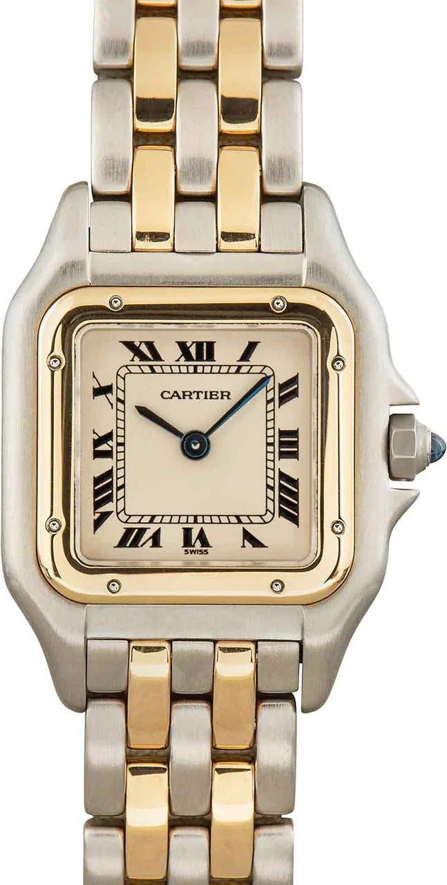 Cartier Panthere de 18k Yellow Gold 1060 2 22 mm kol saati